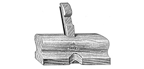 Sorby Number 2861 Old Womans Tooth Router Pattern Plane